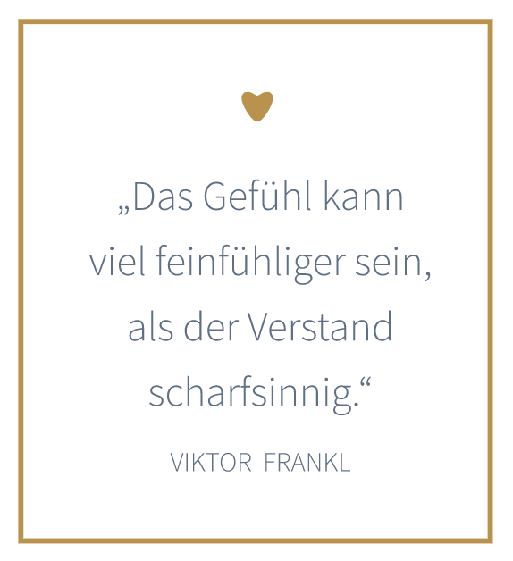 Michaela Hagspiel-Marte. Bild mit einem schönen Spruch und goldener Umrahmung.